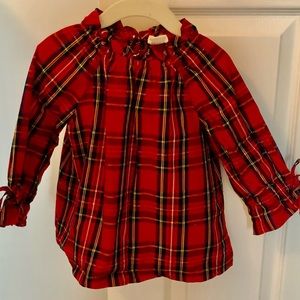 3T Crewcuts Tartan Top